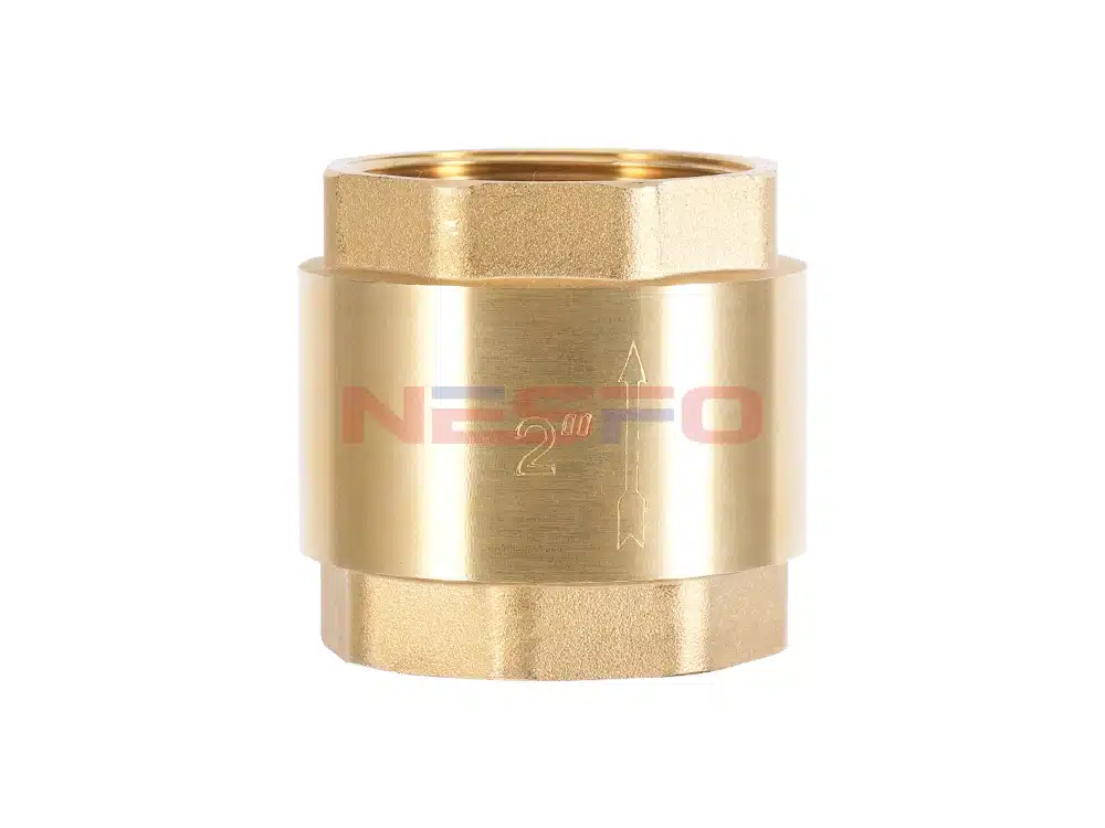Valvola di ritegno verticale in ottone H12W-16T