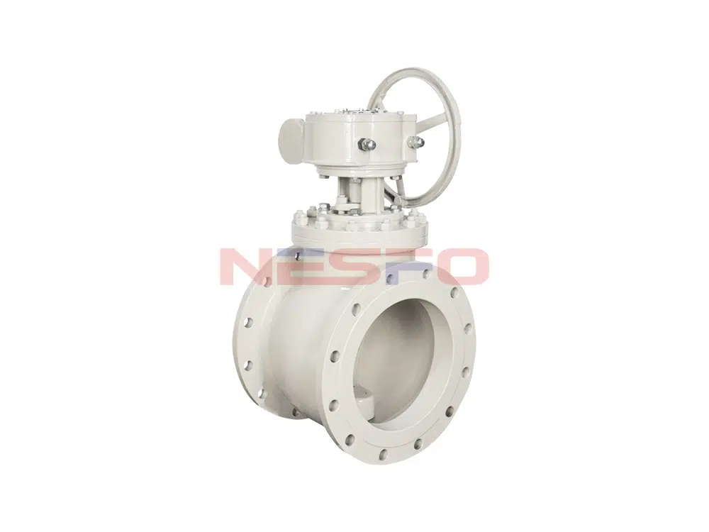 Cast Steel Turbine Eccentric Semi-Globe Valve PQ340H-16C