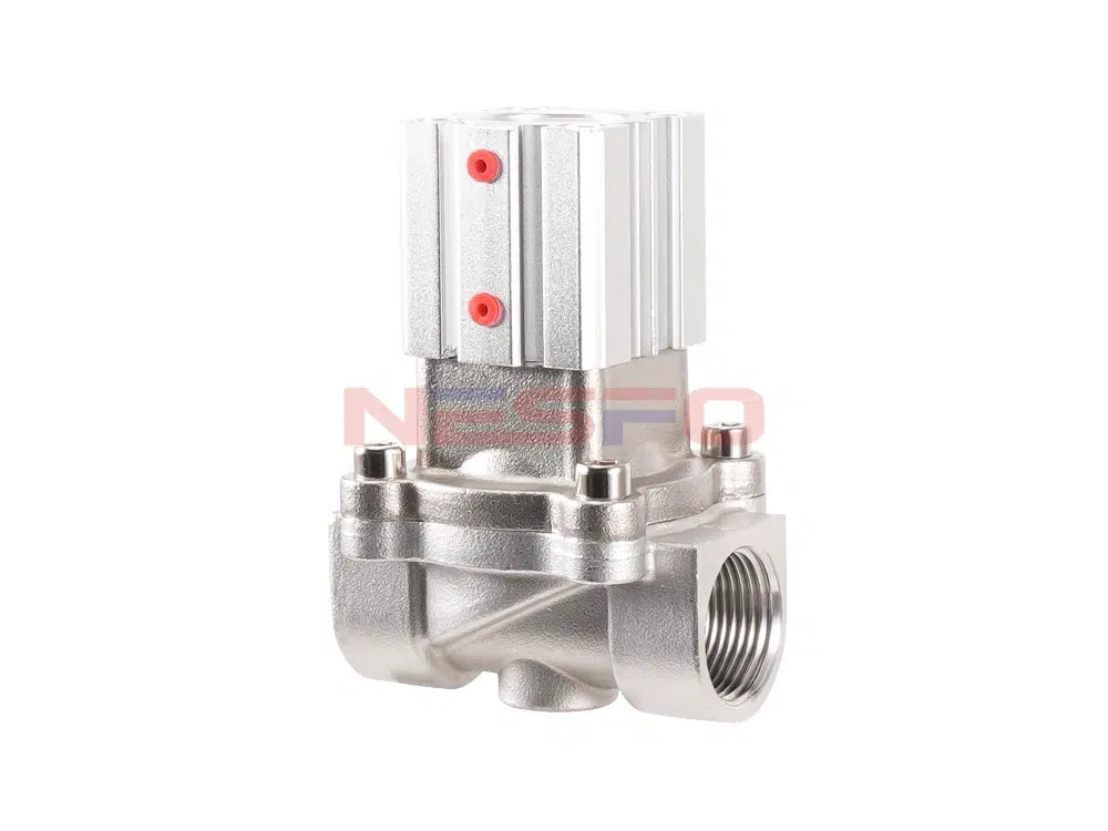 Valvola di regolazione dell'aria in acciaio inox 304 serie 2Q