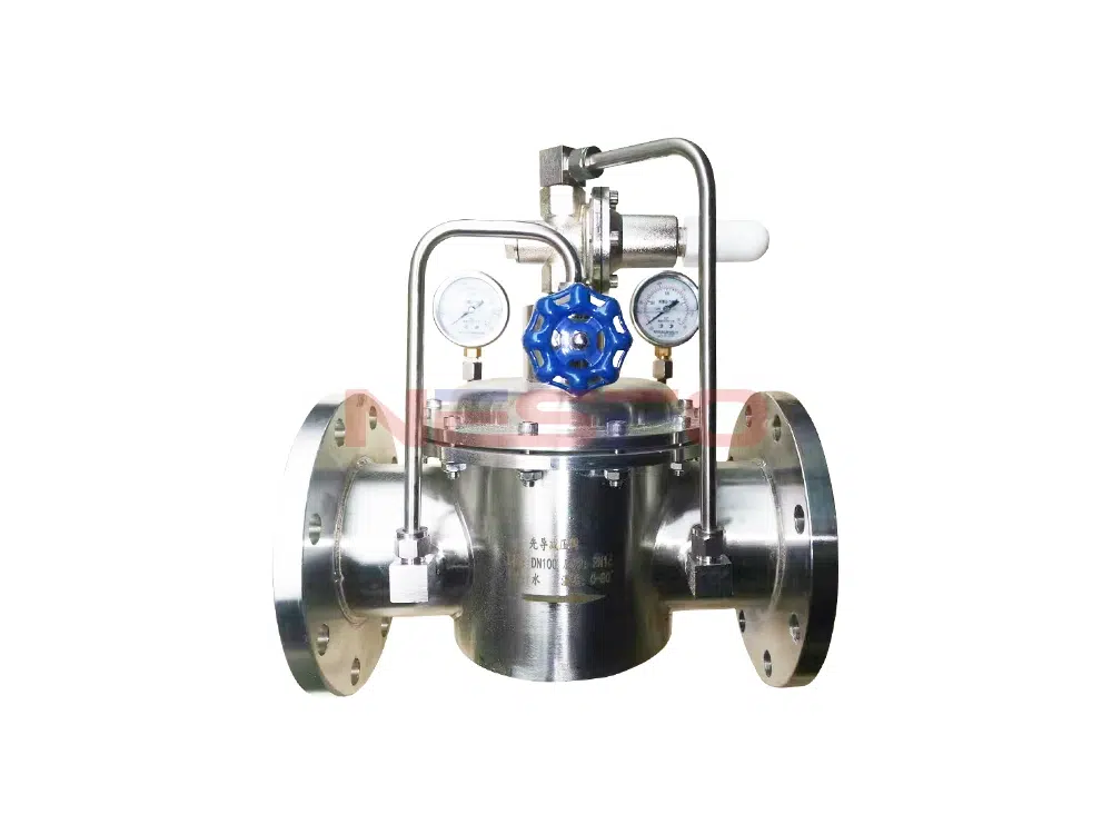 Riduttore di pressione pilotato con corpo in acciaio inox 304 200X-16P
