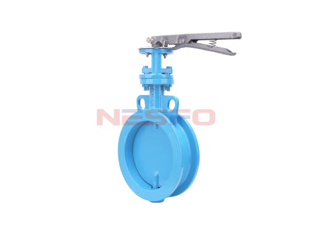 Valvola a farfalla di ventilazione con morsetto in acciaio fuso D71W-1C