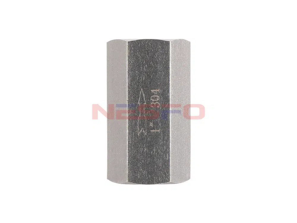 304不锈钢丝扣直通单向阀 H12W-64P