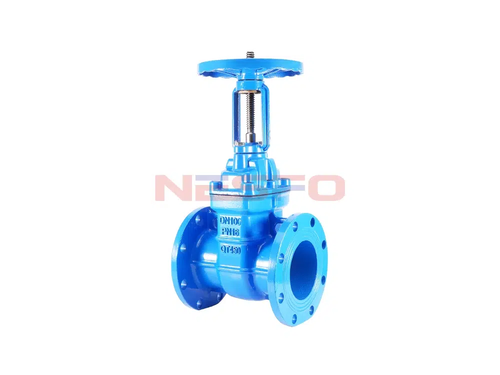 Valvola a saracinesca flangiata con nucleo in rame in ghisa duttile Z41T-16Q