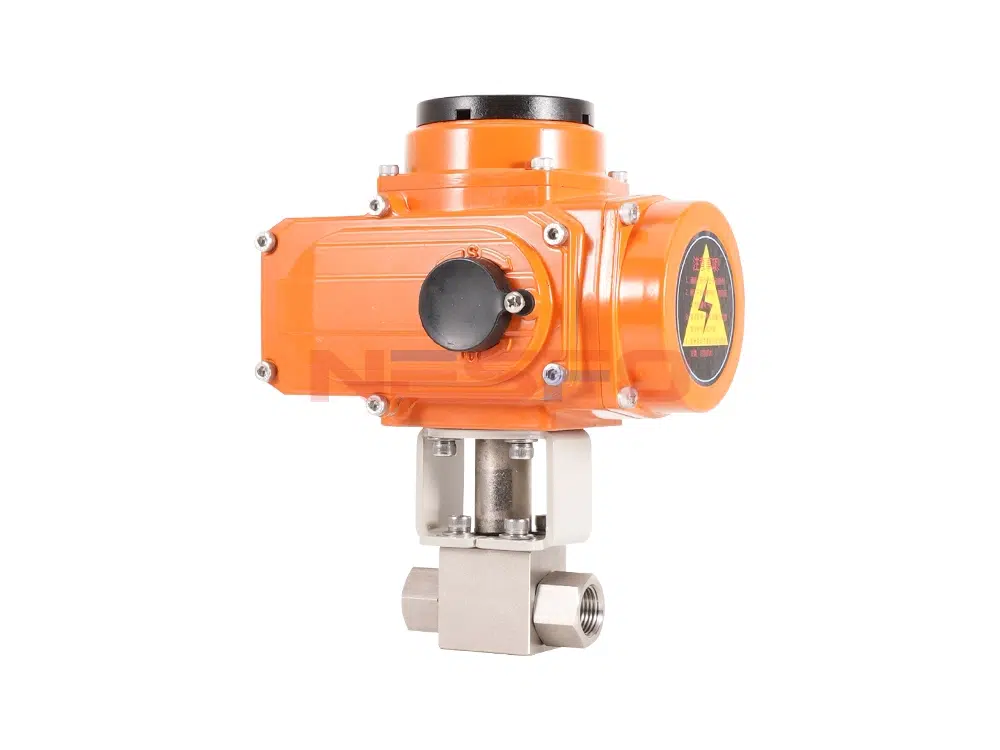 Elektrischer Hochdruck-Kugelhahn aus Edelstahl 304 Q911N-320P