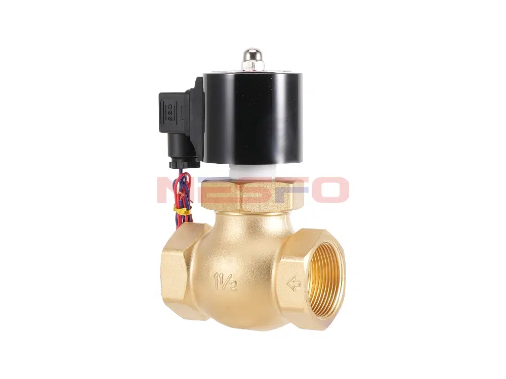 Electroválvulas de alambre de latón para vapor Serie US